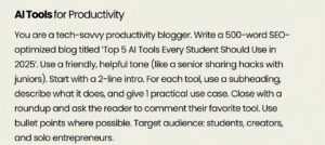 ai tools for productivity